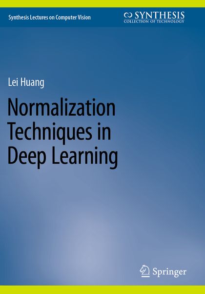 Produktbild: Normalization Techniques in Deep Learning