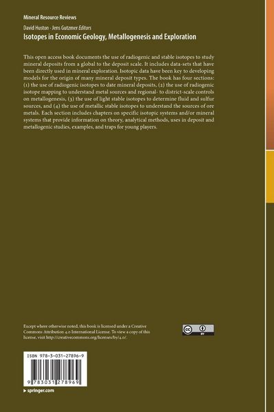 Produktbild: Isotopes in Economic Geology, Metallogenesis and Exploration