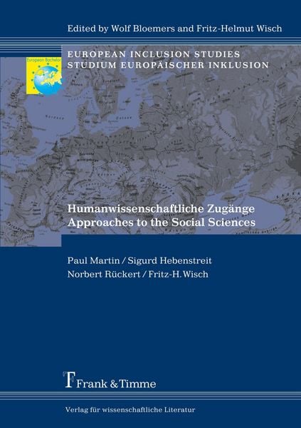Produktbild: Humanwissenschaftliche Zug&auml;nge / Approaches to the Social Sciences