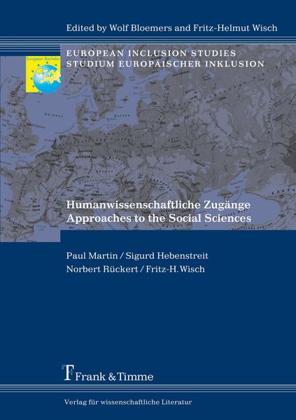 Produktbild: Humanwissenschaftliche Zug&auml;nge / Approaches to the Social Sciences