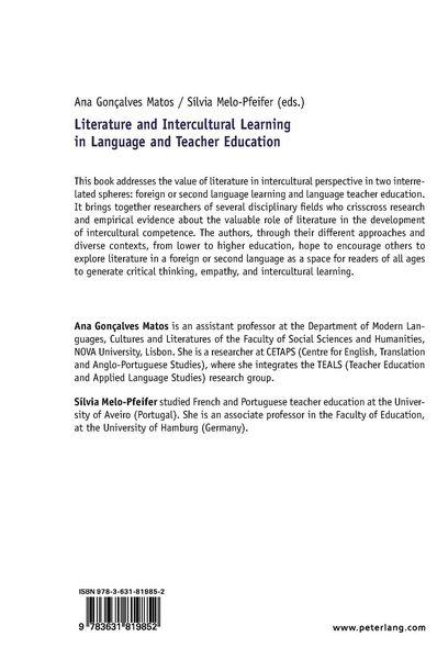 Produktbild: Literature and Intercultural Learning in Language and Teacher Education