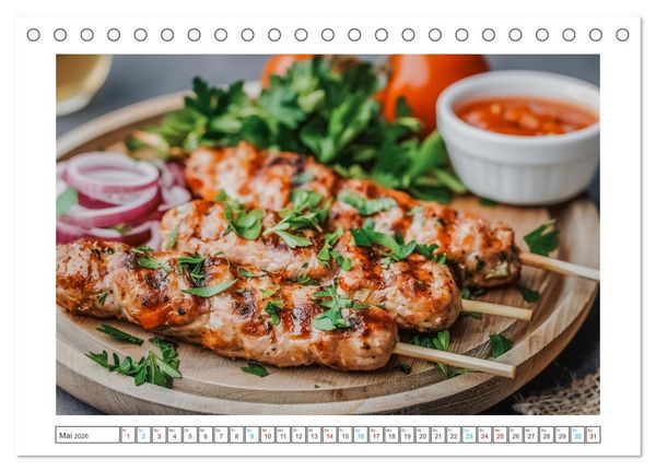 Produktbild: Hackfleisch-K&uuml;che (Tischkalender 2026 DIN A5 quer), CALVENDO Monatskalender