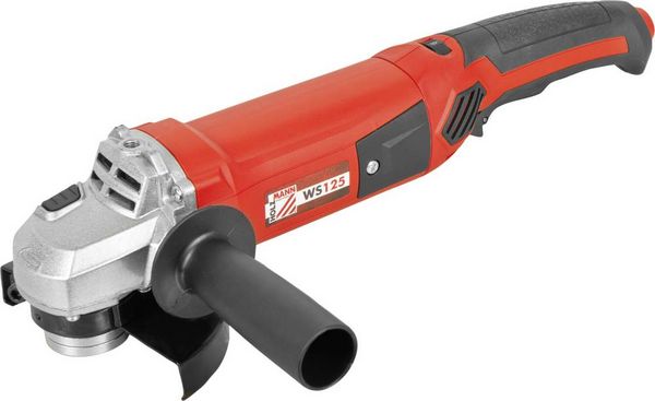 Produktbild: Holzmann Maschinen WS125_230V WS125_230V Winkelschleifer inkl. Koffer 1200W 230V