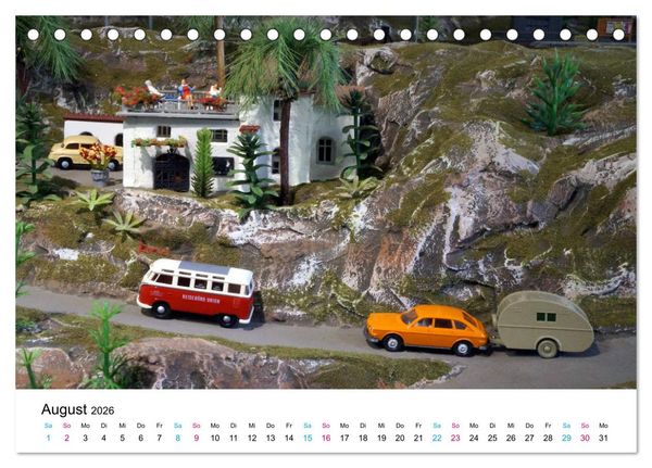 Produktbild: Bella Italia im Modell (Tischkalender 2026 DIN A5 quer), CALVENDO Monatskalender