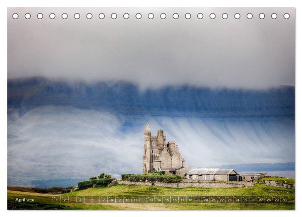 Produktbild: Irland - Zauberhafte Insel in gr&uuml;n (Tischkalender 2026 DIN A5 quer), CALVENDO Monatskalender