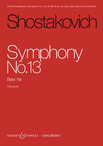 Produktbild: Sinfonie Nr. 13
