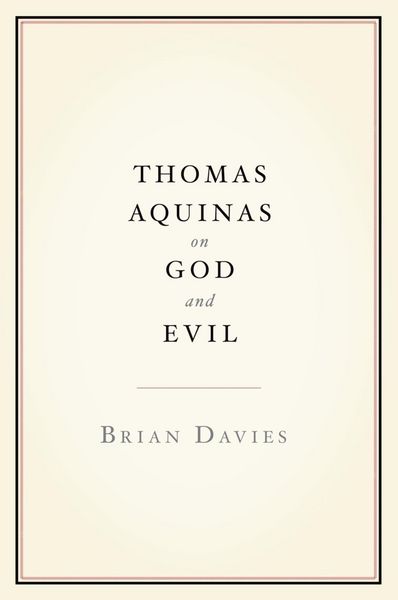 Produktbild: Thomas Aquinas on God and Evil
