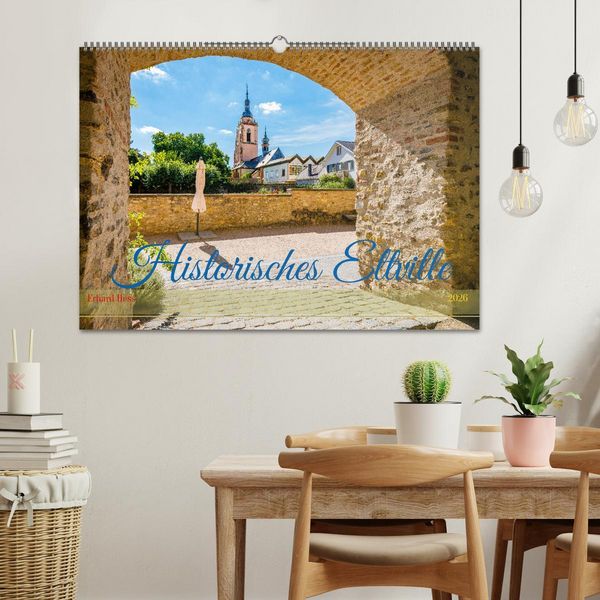 Produktbild: Historisches Eltville (Wandkalender 2026 DIN A2 quer), CALVENDO Monatskalender