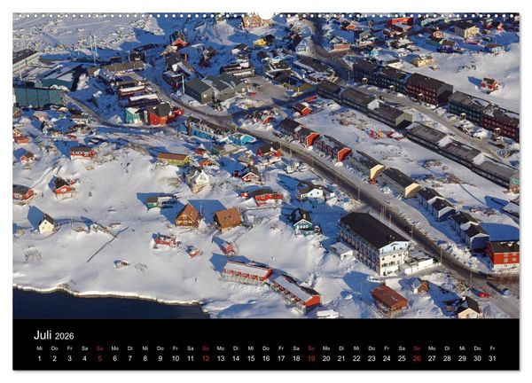 Produktbild: Gr&ouml;nland - Der wilde, wei&szlig;e Westen (Wandkalender 2026 DIN A2 quer), CALVENDO Monatskalender