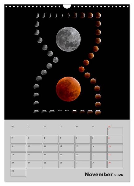 Produktbild: Wunderbares Universum (Wandkalender 2026 DIN A3 hoch), CALVENDO Monatskalender