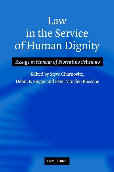 Produktbild: Law in the Service of Human Dignity