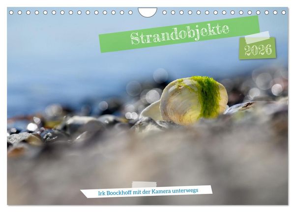 Produktbild: Strandobjekte (Wandkalender 2026 DIN A4 quer), CALVENDO Monatskalender