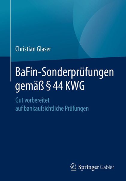 Produktbild: BaFin-Sonderpr&uuml;fungen gem&auml;&szlig; &sect; 44 KWG