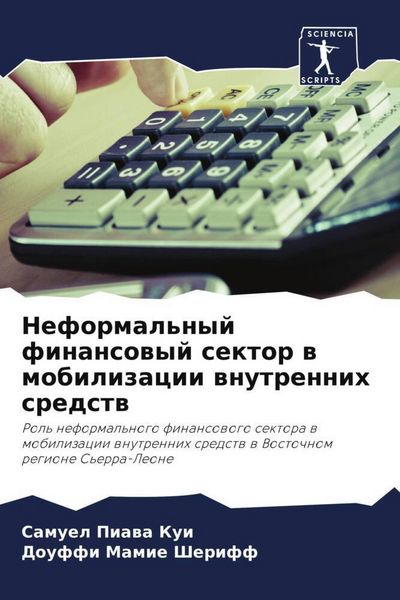 Produktbild: Neformal'nyj finansowyj sektor w mobilizacii wnutrennih sredstw