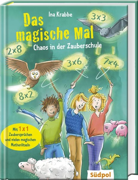 Das magische Mal - Chaos in der Zauberschule, Gebundene Ausgabe von Ina Krabbe, Südpol Verlag GmbH, 978-3-96594-375-9