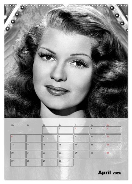 Produktbild: Filmstars der goldenen Leinwandjahre (hochwertiger Premium Wandkalender 2026 DIN A2 hoch), Kunstdruck in Hochglanz