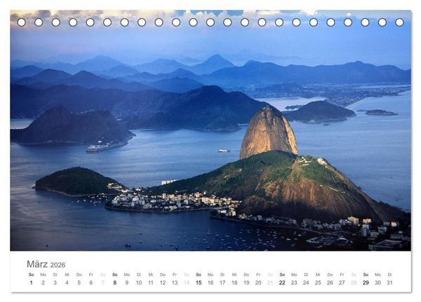 Produktbild: Faszination Schifffahrt - Meere und Hafenst&auml;dte (Tischkalender 2026 DIN A5 quer), CALVENDO Monatskalender
