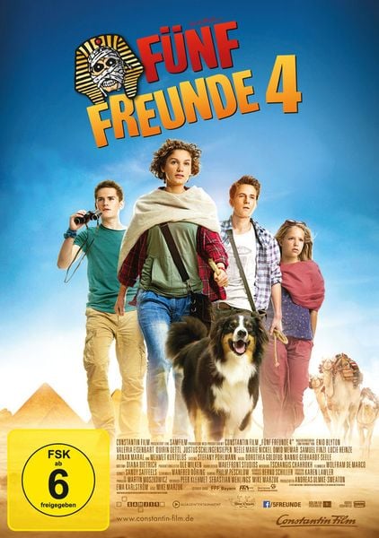 Fünf Freunde 4, DVD