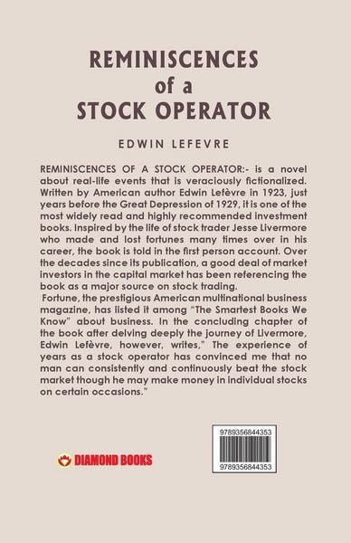 Produktbild: Reminiscences Of A Stock Operator