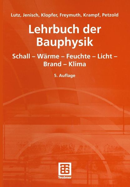 Produktbild: Lehrbuch der Bauphysik