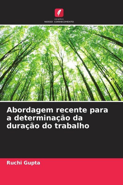 Produktbild: Abordagem recente para a determina&ccedil;&atilde;o da dura&ccedil;&atilde;o do trabalho