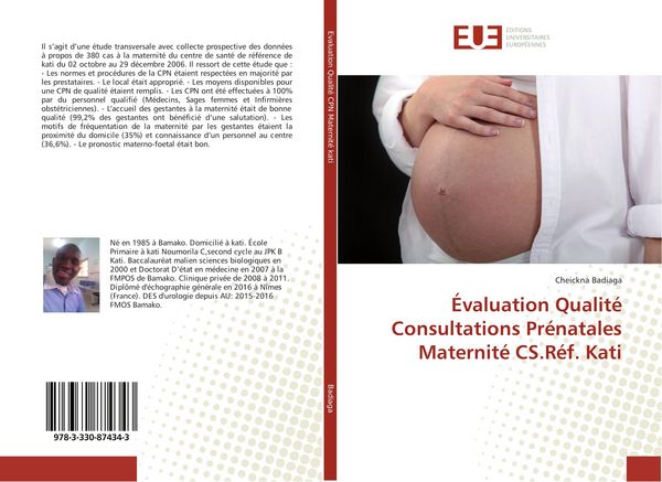 Produktbild: &Eacute;valuation Qualit&eacute; Consultations Pr&eacute;natales Maternit&eacute; CS.R&eacute;f. Kati