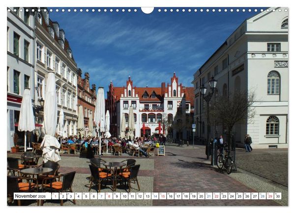 Produktbild: Stadt Wismar 2026 (Wandkalender 2026 DIN A3 quer), CALVENDO Monatskalender