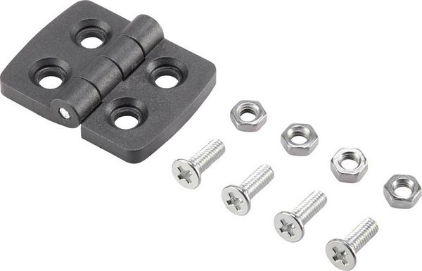 Produktbild: Basetech Kunststoff-Scharnier 39x30x4mm 39mm 1St.