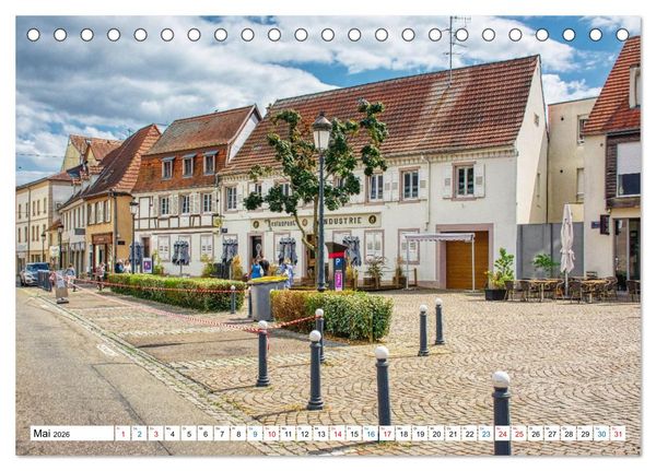 Produktbild: Haguenau - eine Perle im Nordelsass (Tischkalender 2026 DIN A5 quer), CALVENDO Monatskalender