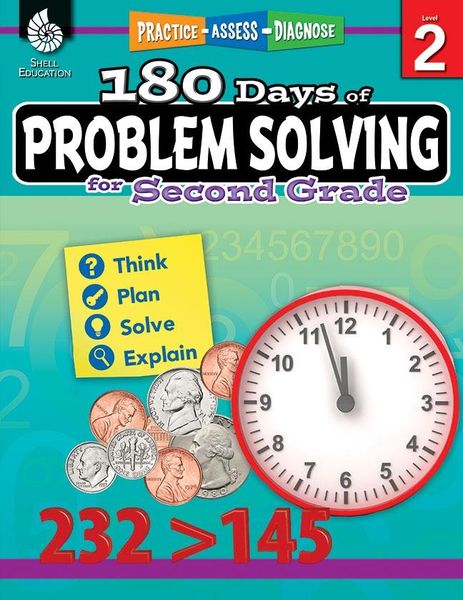 Produktbild: 180 Days of Problem Solving for Second Grade