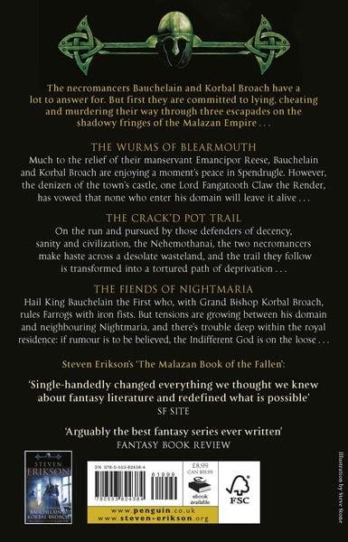 Produktbild: The Second Collected Tales of Bauchelain & Korbal Broach