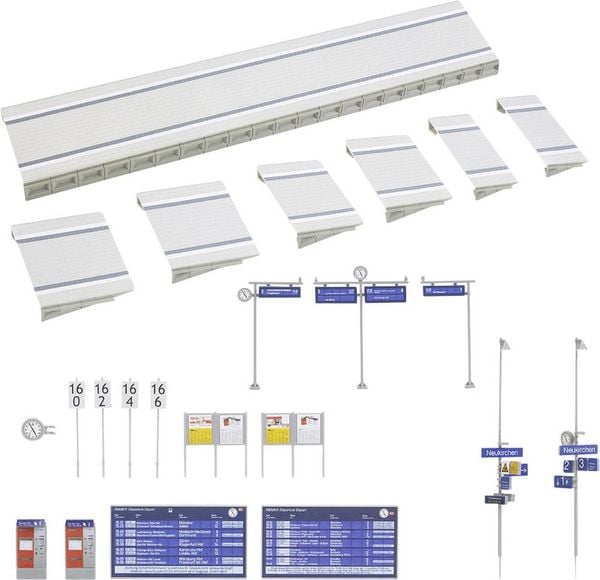Faller 120100 H0 Moderner Bahnsteig für C-Gleis