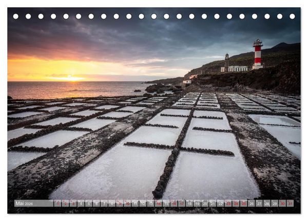 Produktbild: Kanarisch Wild - La Palma (Tischkalender 2026 DIN A5 quer), CALVENDO Monatskalender