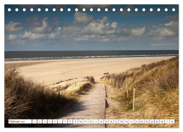 Produktbild: Meerblick - die Nordsee (Tischkalender 2027 DIN A5 quer), CALVENDO Monatskalender