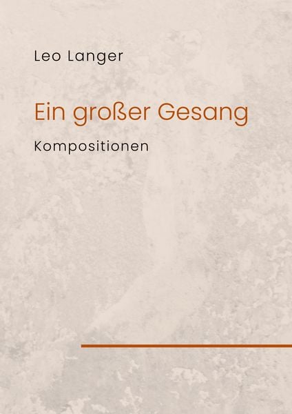 Produktbild: Ein gro&szlig;er Gesang