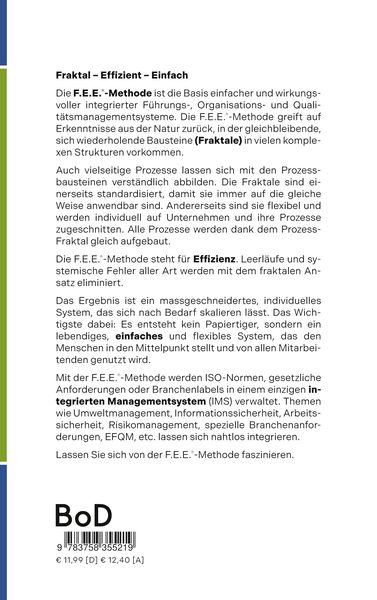 Produktbild: Erfolg mit der F.E.E.-Methode