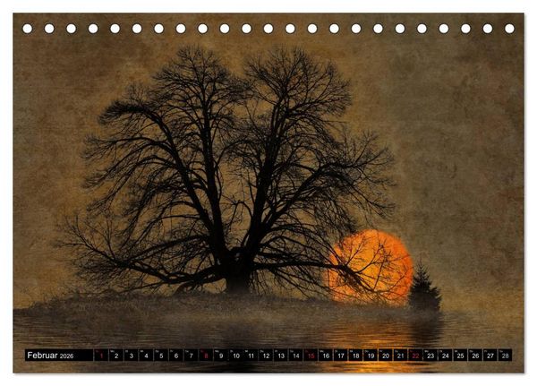 Produktbild: Traumwelten (Tischkalender 2026 DIN A5 quer), CALVENDO Monatskalender