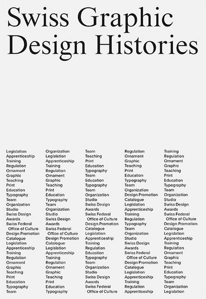 Produktbild: Swiss Graphic Design Histories