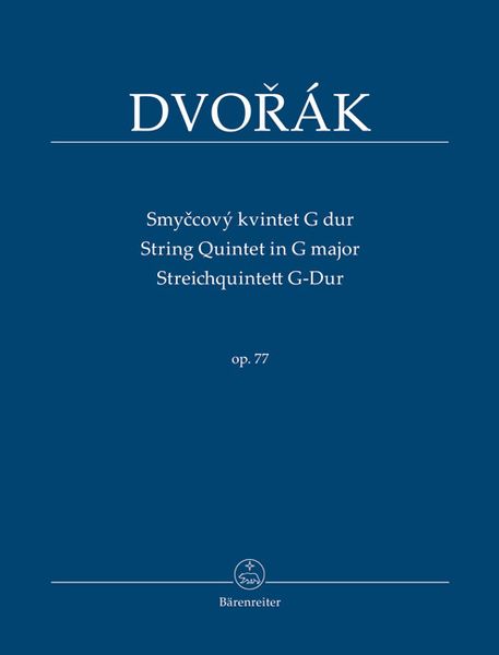 Dvorák, A: Streichquintett G-Dur (Smyccový kvintet G dur)