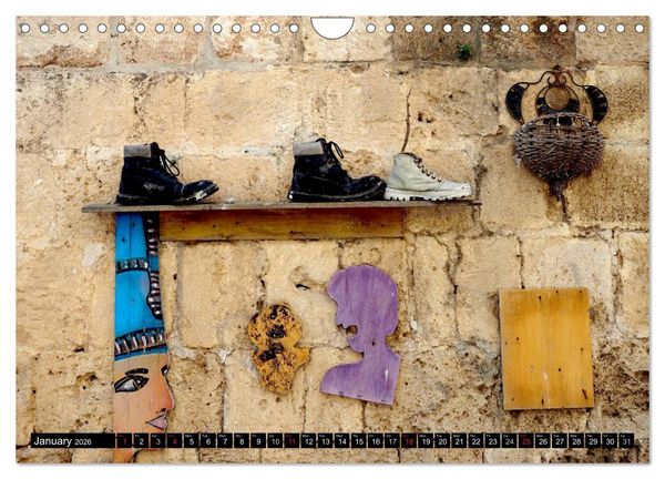 Produktbild: Jerusalem. The Holy City of three religions (Wall Calendar 2026 DIN A4 landscape), CALVENDO 12 Month Wall Calendar