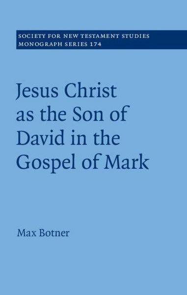Produktbild: Jesus Christ as the Son of David in the Gospel of Mark