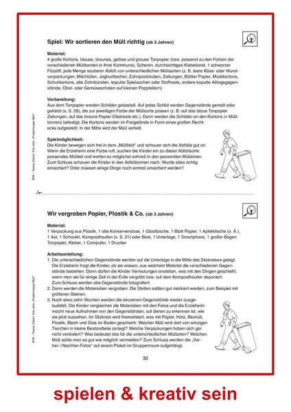 Produktbild: Kita aktiv Projektmappe M&uuml;ll