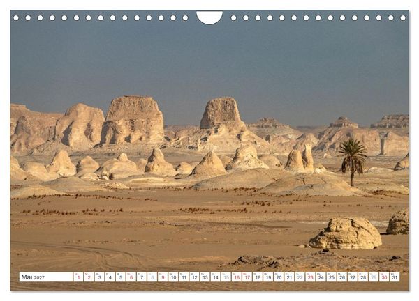 Produktbild: &Auml;gypten - die Weisse W&uuml;ste (Wandkalender 2027 DIN A4 quer), CALVENDO Monatskalender