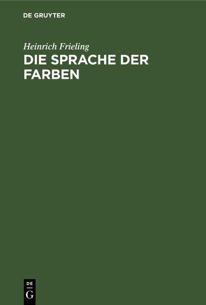 Produktbild: Die Sprache der Farben