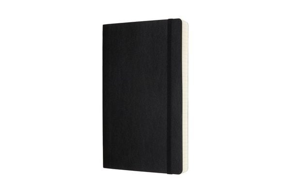 Produktbild: Moleskine Notizbuch Large/A5, Kariert, Erweiterte Seitenanzahl, Schwarz