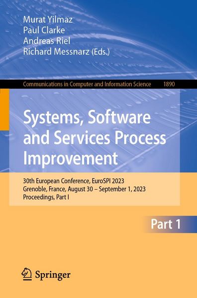 Produktbild: Systems, Software and Services Process Improvement