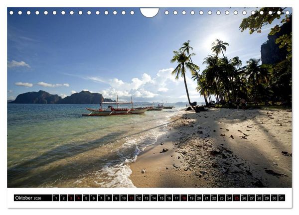 Produktbild: Palawan (Wandkalender 2026 DIN A4 quer), CALVENDO Monatskalender