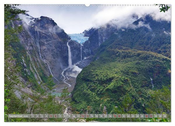 Produktbild: Bekanntes und Unbekanntes Patagonien (Wandkalender 2026 DIN A2 quer), CALVENDO Monatskalender