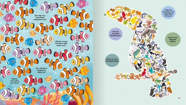 Produktbild: Mein lustiges Suchbuch - Tiere