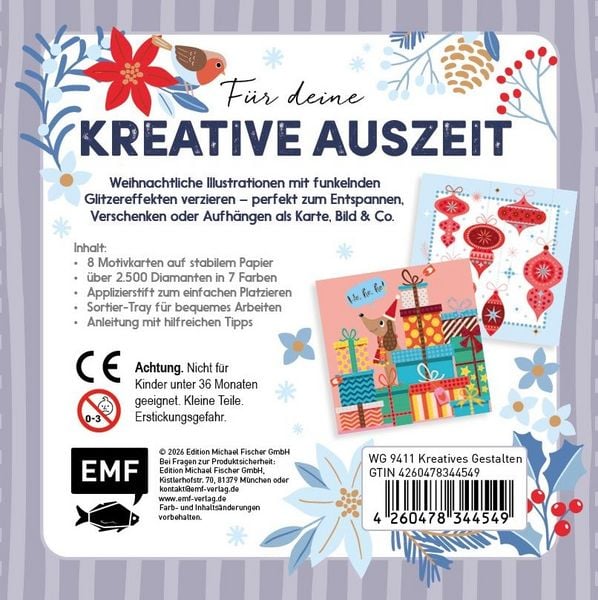 Produktbild: Christmas Diamond Painting &ndash; DIY-Set f&uuml;r deine kreative Auszeit
